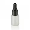 Cosmetic empty samples test small size perfume use 3ml frosted glass vial with dropper