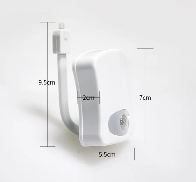 Sensor Motion Activated Led Toilet Night Light For Bathroom /automatic