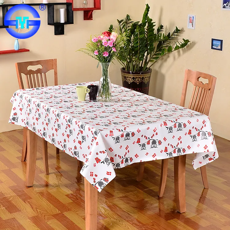 Top Quality Wax Table Cloth Transparent Table Cloth Online With German