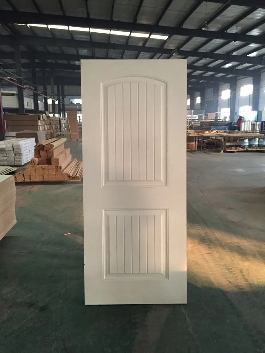 White 6 Panel Hdf Moulded Sliding Barn Doors Interior - Buy White
