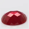 Faceted flat ruby corundum #5 ruby gems synthetic ruby stone prices