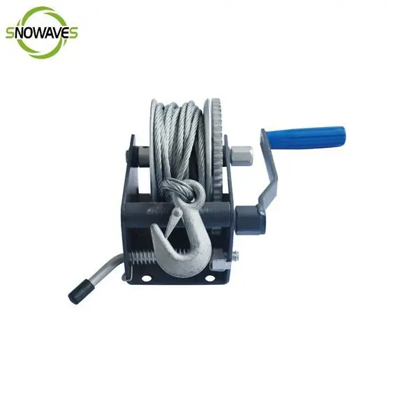 1500lb 700kg Rope Guide Winch,Manual Capstan Winch,Plasma Rope Winch