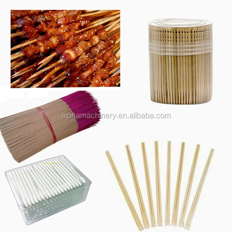 Bamboo Toothpick Production Line/agarbatti Bamboo Stick Making Machine