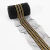 Six rows mini heavily beaded mesh trim lace trim