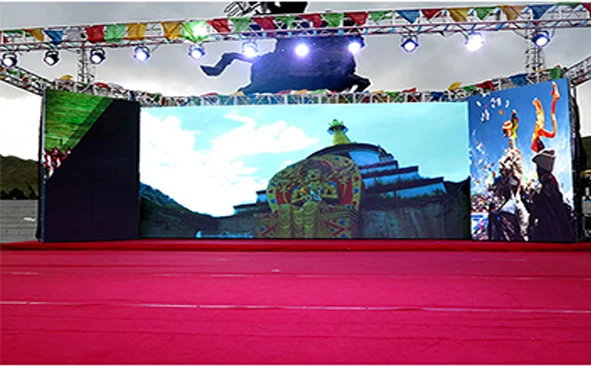 5500nits P3.91 Stage Rental LED Display 500x500 LED Cabinet 48W