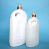 New design plastic PE/PET liquid bottle for shampoo/ bath cream/dishwashing