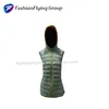Hooded casual duck down jacket coat without sleeve CWM2120B