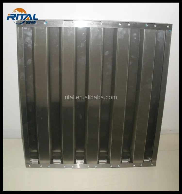 Stainless Steel Restaurant Exhaust Hood Grease Baffle Filter Buy