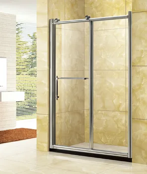 Cheap Aluminum Frame Sliding Adjustable Temporary Glass Shower