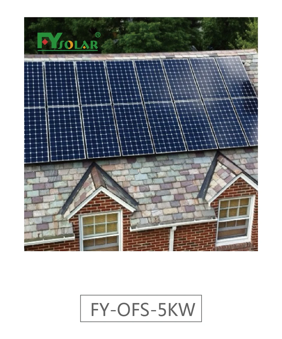 High efficiency 10kw 5kw 3kw solar power system for residential solar energy also called home solar system complete