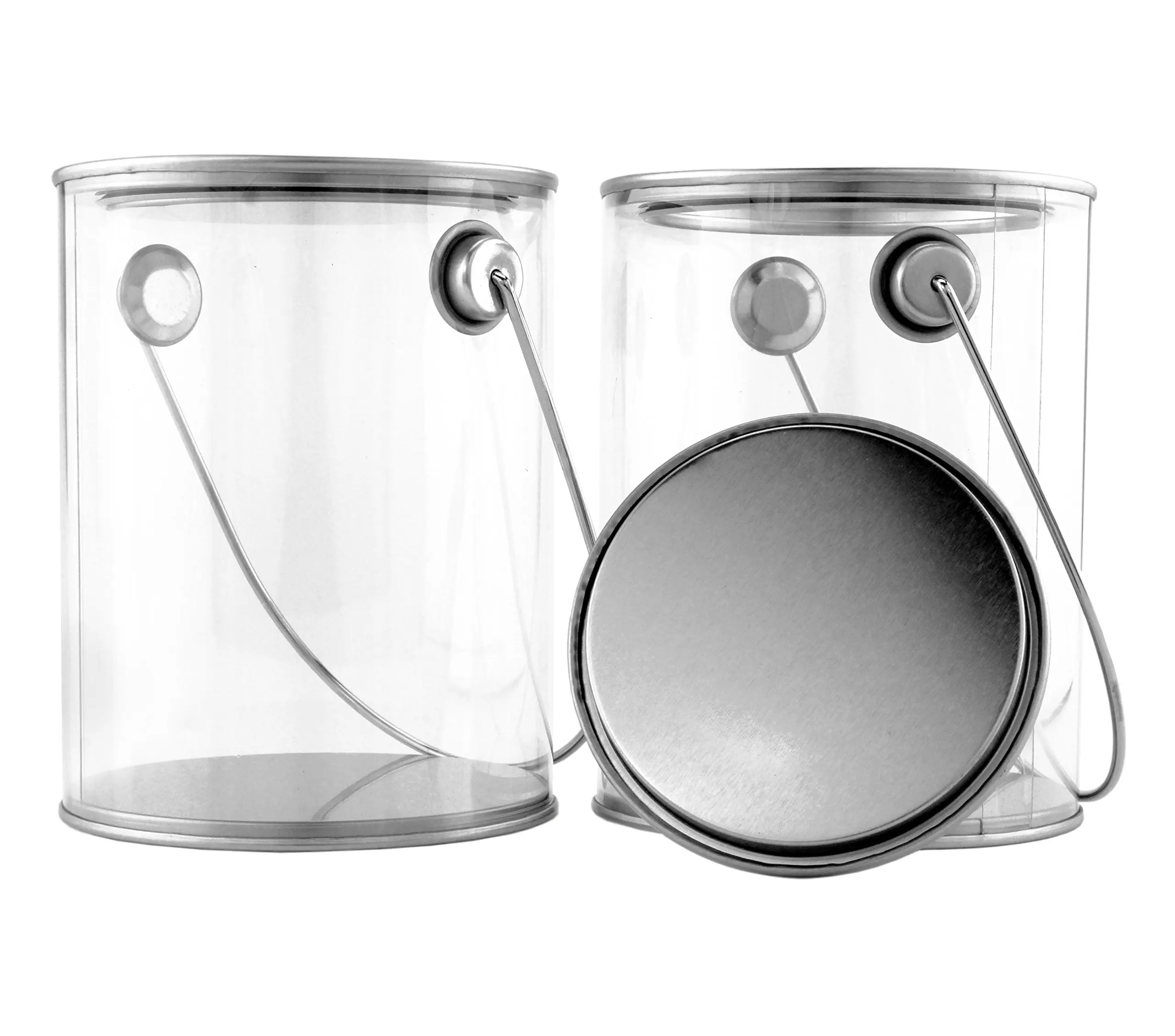 Buy determined distinct plastic Paint Cans (2-Pack); Quart Size Art Cans