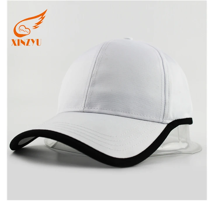 blank black baseball hat