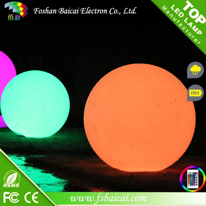 Good Performance Plastic Ball Light Outdoor Led Round Ball Outdoor