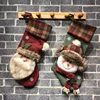 Hot style Christmas socks Christmas gift bags Christmas scene decorations
