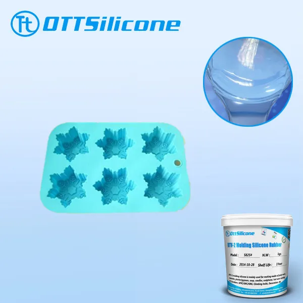 Craftivity Molding Silicone Rubber/skin Safe 2 Parts Liquid Silicone