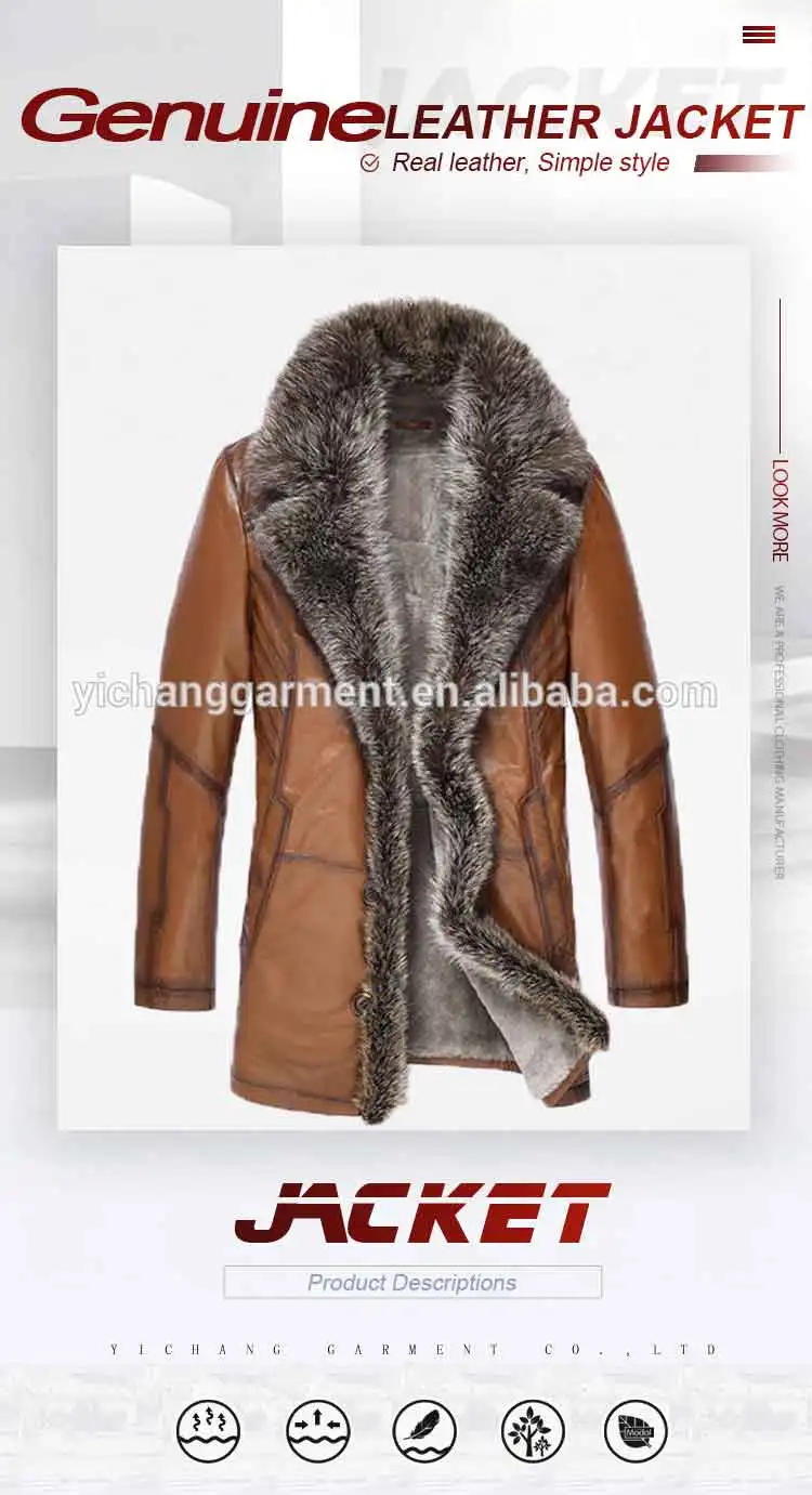2018 Nieuwe Mens Fashion Lange Bontkraag Bont Leren Jas De 20+ beste afbeeldingen van Jacket Parka | jassen, bont