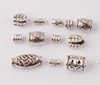 wholesale cheap bead storage online for bracelet seed beads Tibetan silver hama custom logo metal beads for jewelry making