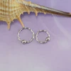 Wholesale Fancy Ball Closure Captive Bead Ring 16 Gauge Hoop Nose Rings