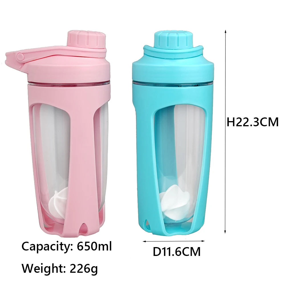 700ml 23oz Customization Gym Sports Shakers Protein Shaker Plastic 