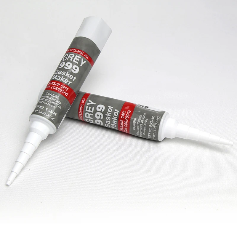 Small Tube Silicone Rubber Adhesive Sealant Glue Aluminum Foil Film