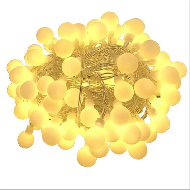 Colorful 10m 100 LED Small Ball String Lights For Garden Party Wedding Room Garden Decoration light string