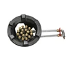 Free Sample High Pressure Cast Iron Brass Nozzle 18 Jet Gas Burner Stove