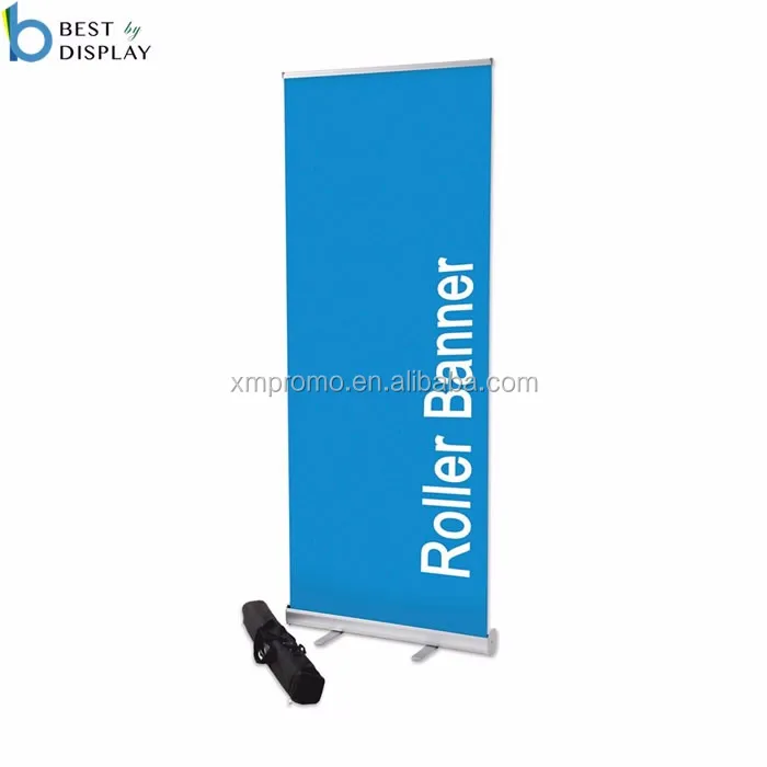 High Quality Aluminium Retractable Luxurious Roll Up Rotating Banner