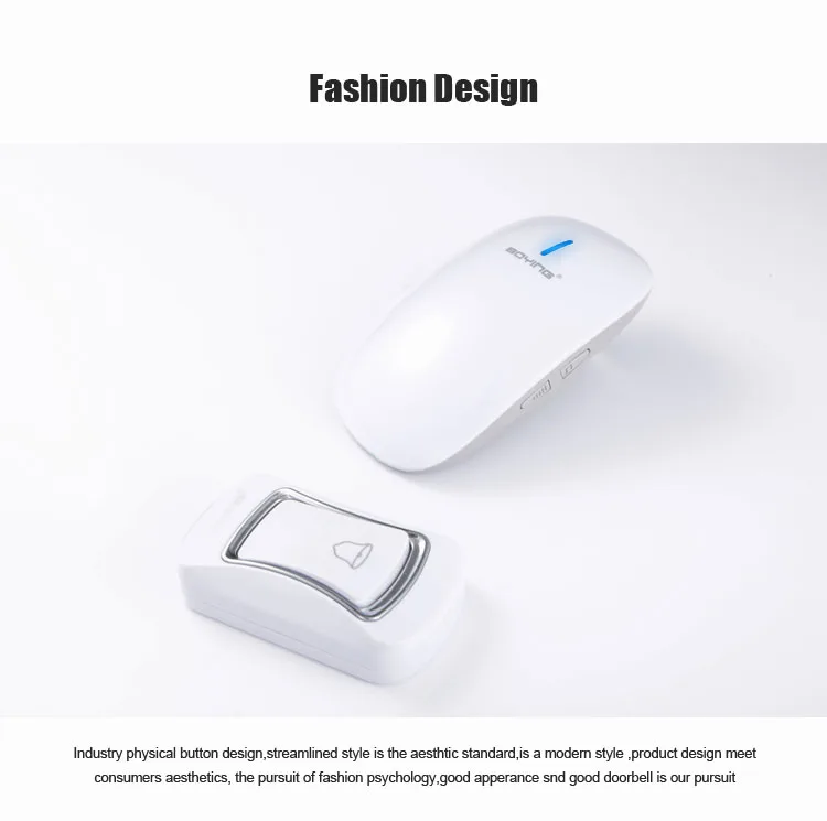 mechanical push button doorbell