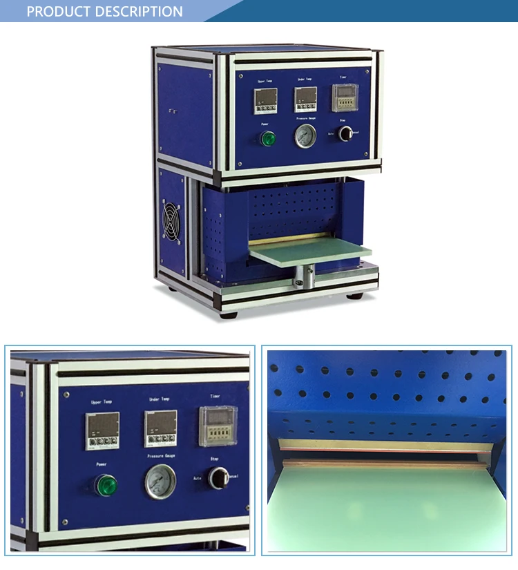 Lithium ion Battery Lab Machine Top and Side Sealing Machine Battery Lab Equipments for Pouch Cell