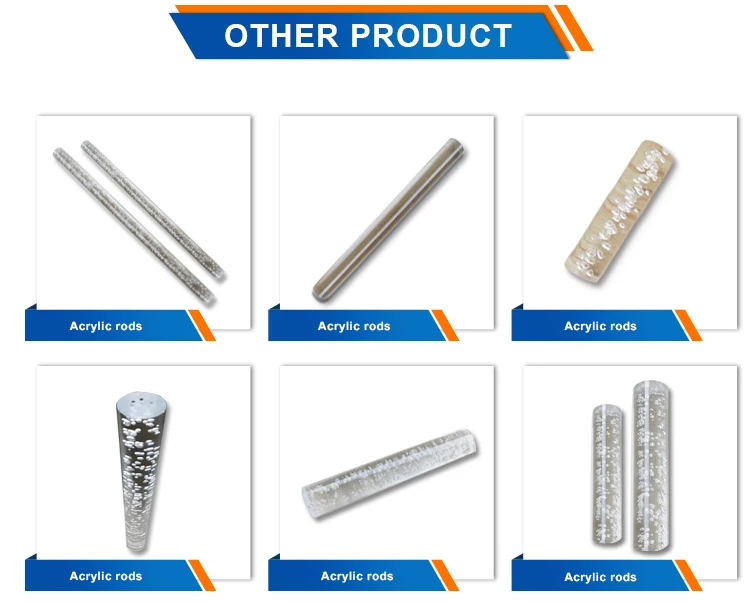 All Kinds Clear Acrylic Rod White Colors Acrylic Rods Acrylic Sticks