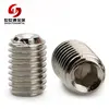 Custom Aluminum/Brass/Stainless Steel DIN 914 916 944 M2 M4 Grub Allen Hex Socket Set Screw For Belt Buckle Or Door Handle