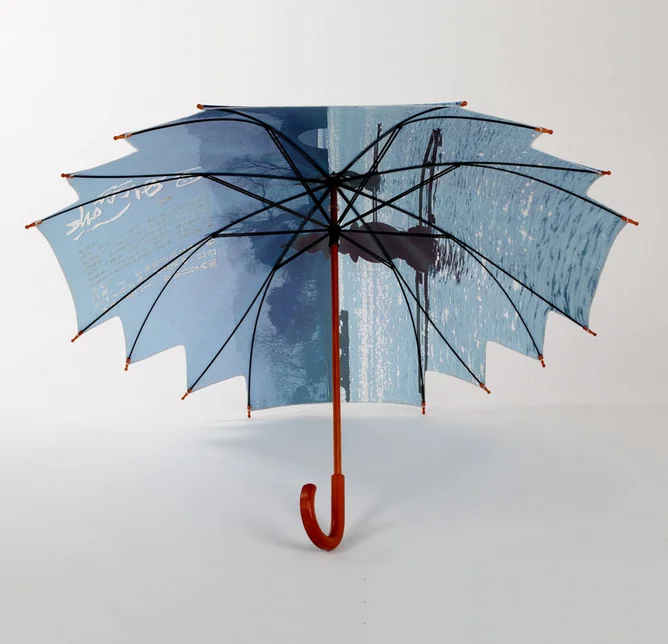 特殊的新叶形传热木制花式礼品伞