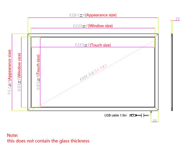 Multi-touch Screen Kit For Lcd Monitor 