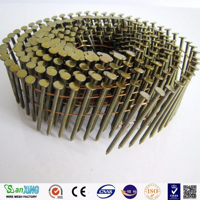 Pallet Helical Coil Nail 2.5mm/wire Coil Nails Pallet Coil Nails