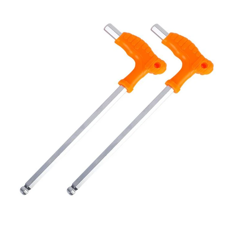 Hexagon Allen Key T Handle Wrench With Flat Ball Ends Hex 2.5 3 4 5 6 8 ...