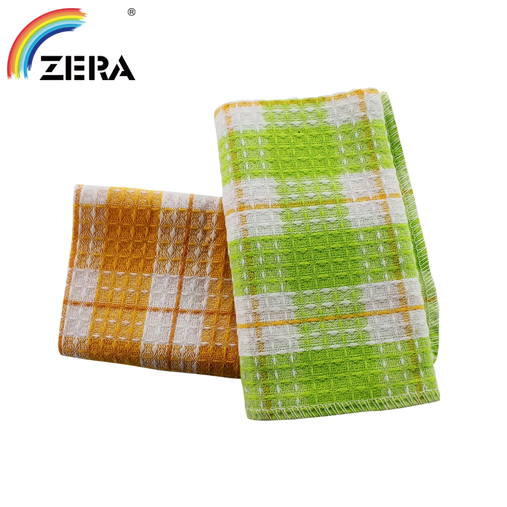 Embroidery Logo Waffle Weave Cotton Kitchen Tow / Waffle Weave Dish Cloths / Waffle Weave Dish