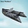 Seawalker 2.75M PVC Material Inflatable Fishing Boat High Quality Rowing Boat With Aluminum Floor Raft for River and Lake