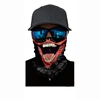 Halloween Funny Face Printed Sun Protection Sports Headscarf Multifunction Bandana
