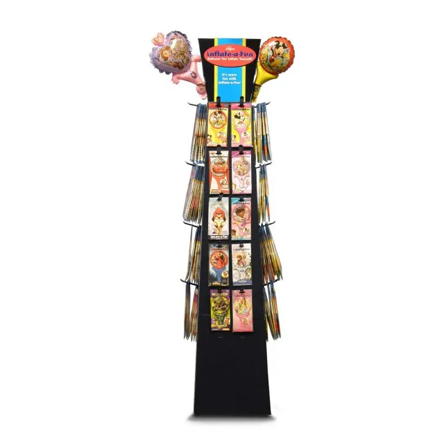 72 Peg Floor Spinner 4panel Metal Rack Balloon Stand Balloon Tree