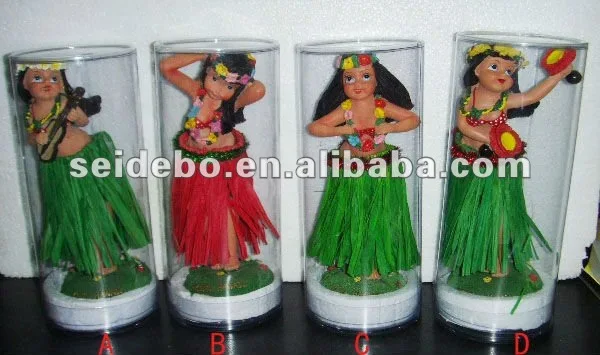 hula girl car freshener