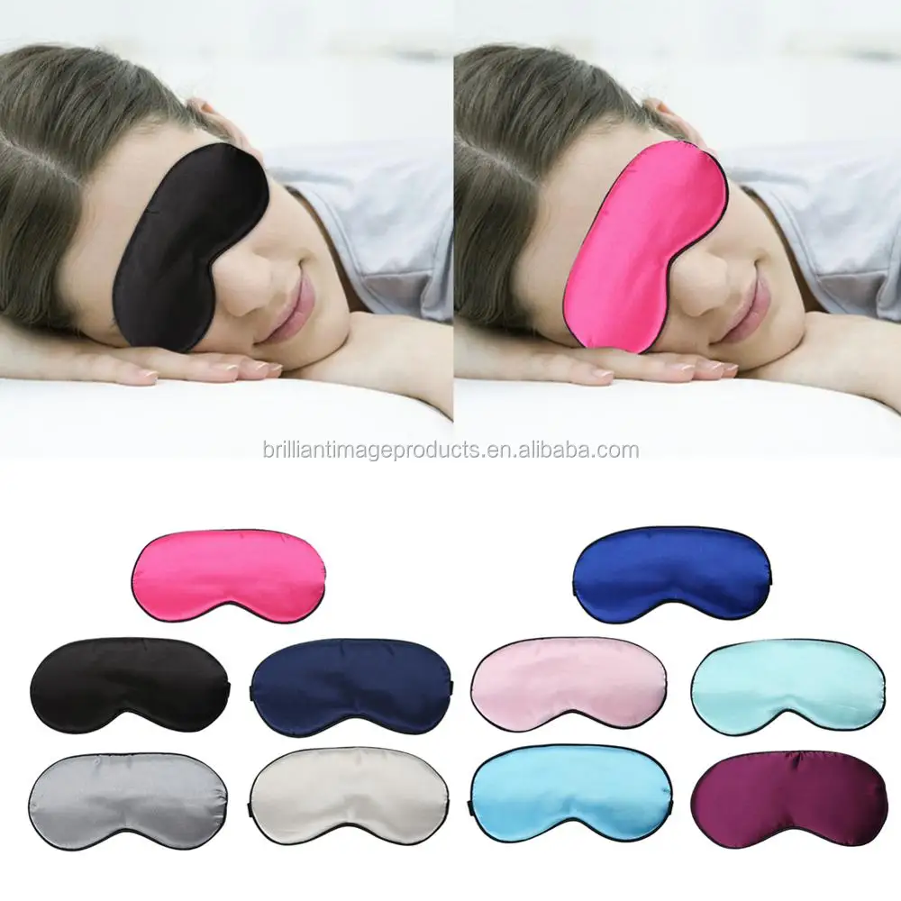 New Arrival Adjustable Sleep Eye Mask 3d Fatigue Silk Eye Mask For
