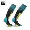 2019 fashion design high quality below knee high trekking wool Sock with arch support, padded sole