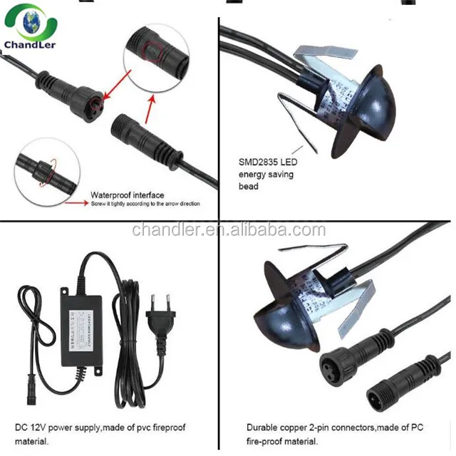 Chandler 10pcs 0 6w Rgb Outdoor Light Inground Ip67 12v Low Voltage Waterproof Led Deck Step Stair Underground Garden Light Buy Led Rgb Outdoor Light Inground Led Deck Step Light Rgb Led Undergorund Garden