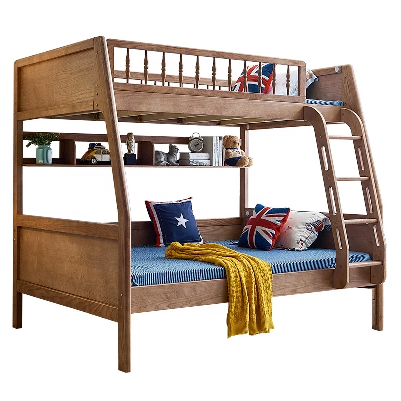 bunk beds with storage and slide