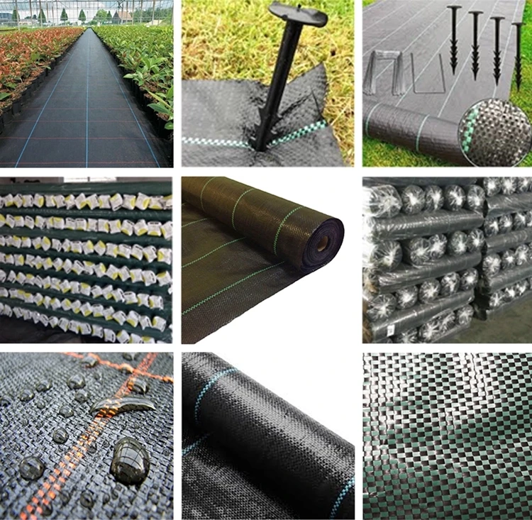 Woven pp Weed Matting for garden