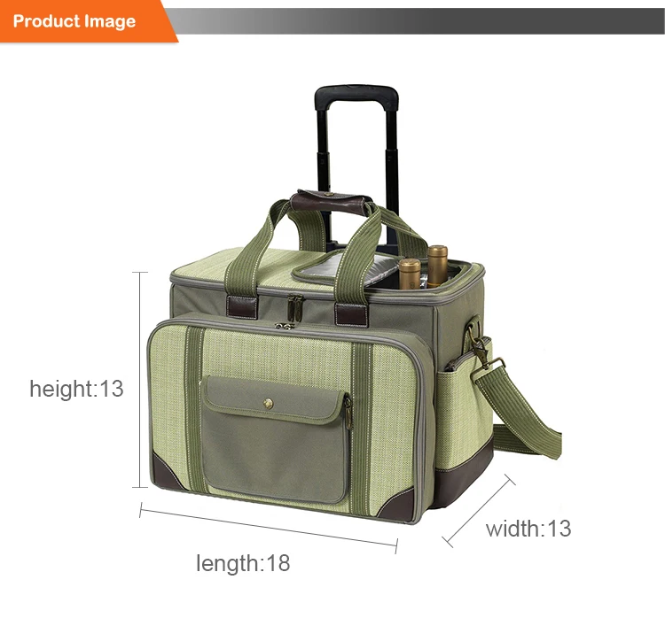 Good Quality Family Beach Trolley Cooler Bag For Picnics ...