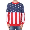High Quality New Arrival Latest Design Unisex Men American Flag Christmas Sweater