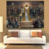 Jesus returns to earth 2017 hot sale canvas print painting free sample