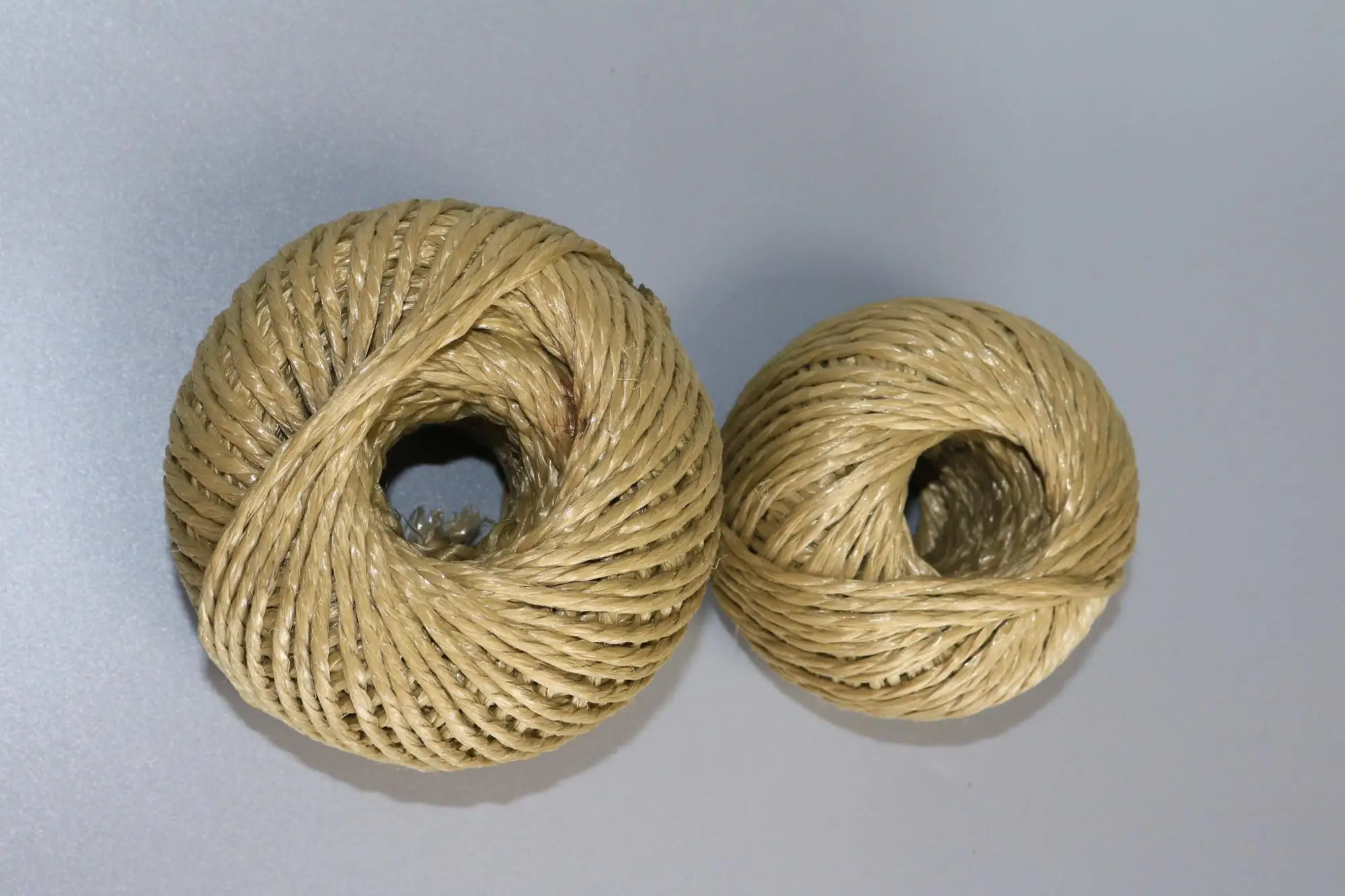 Ball winding. Yarn Ball Gold.