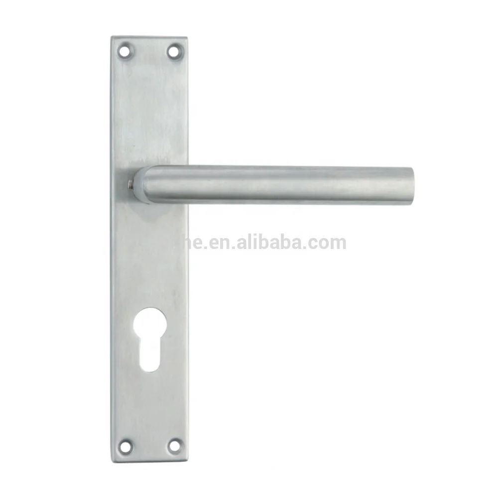 2020 Brushed Stainless Steel Lever Handle On Plate,201/304 Stainless